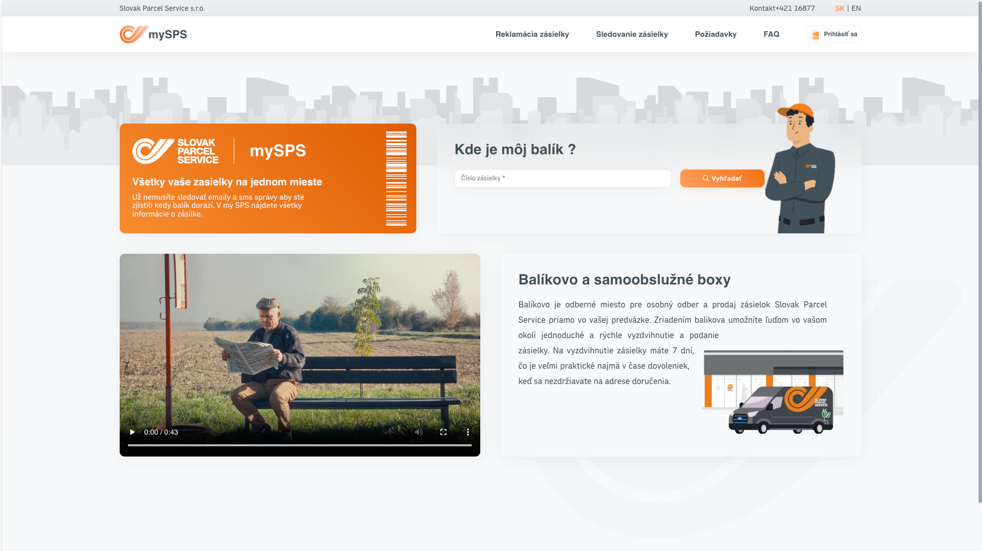 mySPS - Slovak Parcel Service s.r.o.